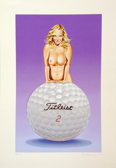 Mel Ramos Titleist Tillie